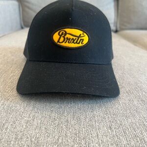 Brixton Black and White Mesh Cap